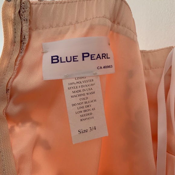 Gorgeous Sparkly Peach Dress - Picture 5 of 5